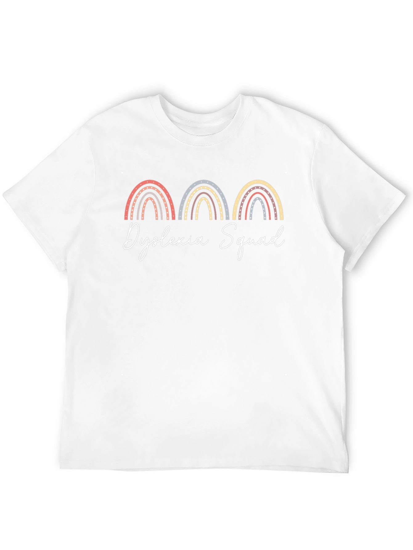 Dyslexia Squad Rainbow Graphic Tee