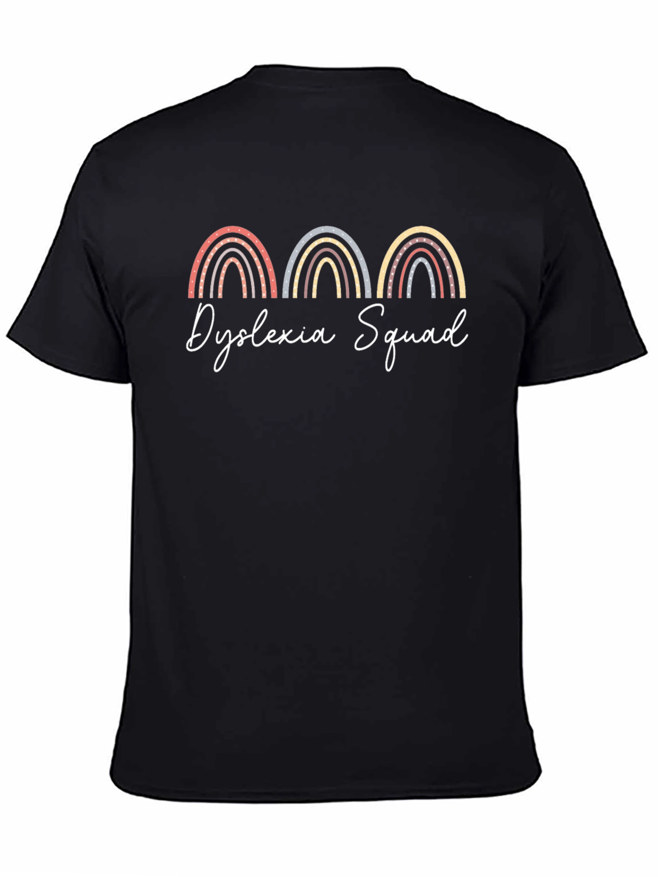Dyslexia Squad Rainbow Graphic Tee