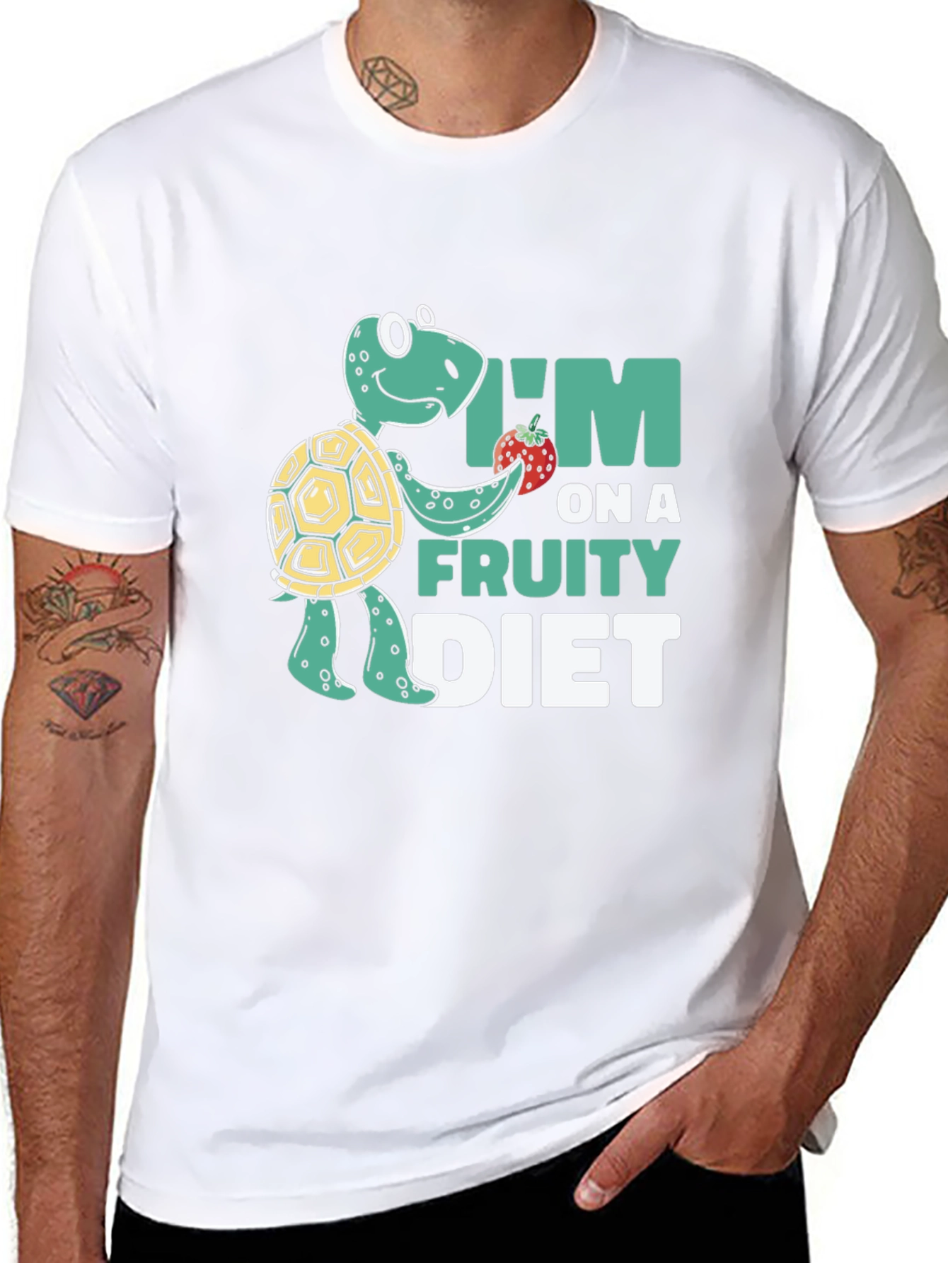Fruity Diet Turtle T-Shirt