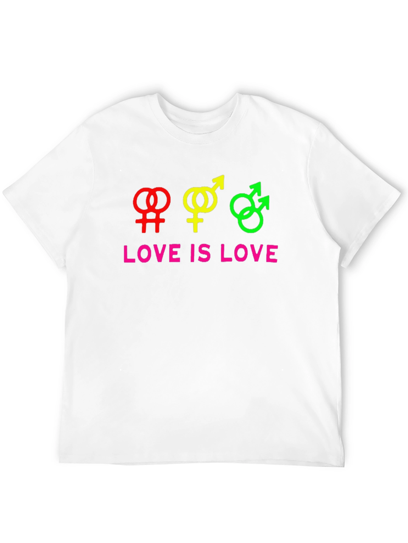 Love Is Love Rainbow LGBTQ+ Pride T-Shirt