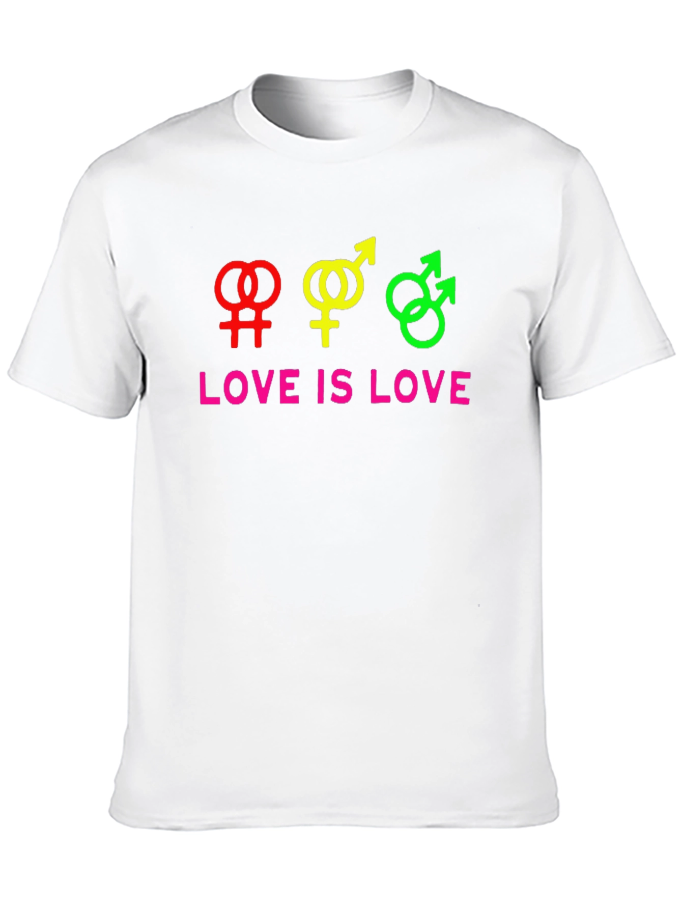 Love Is Love Rainbow LGBTQ+ Pride T-Shirt