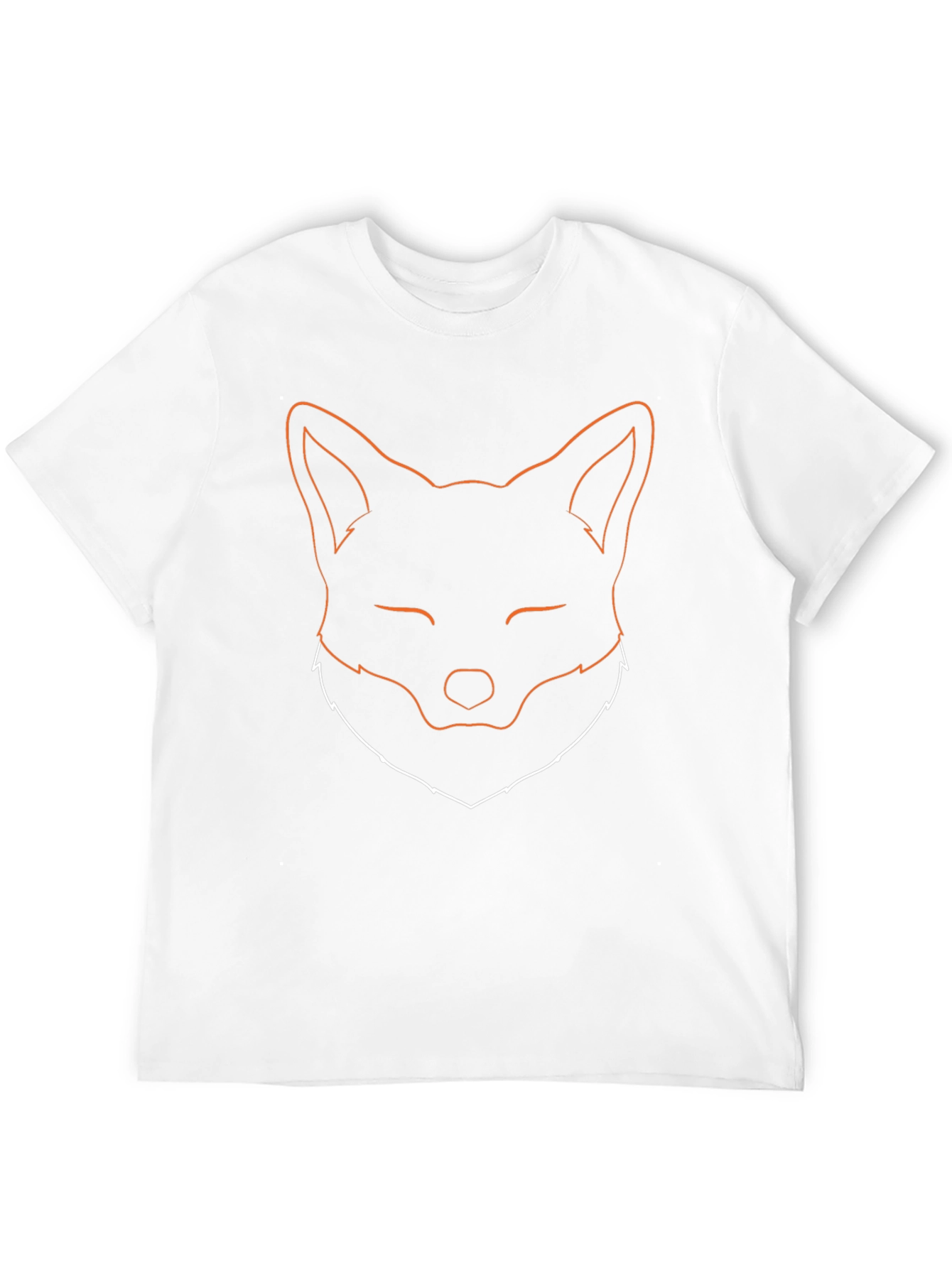 Fox Outline Graphic Tee - Unisex Soft Cotton