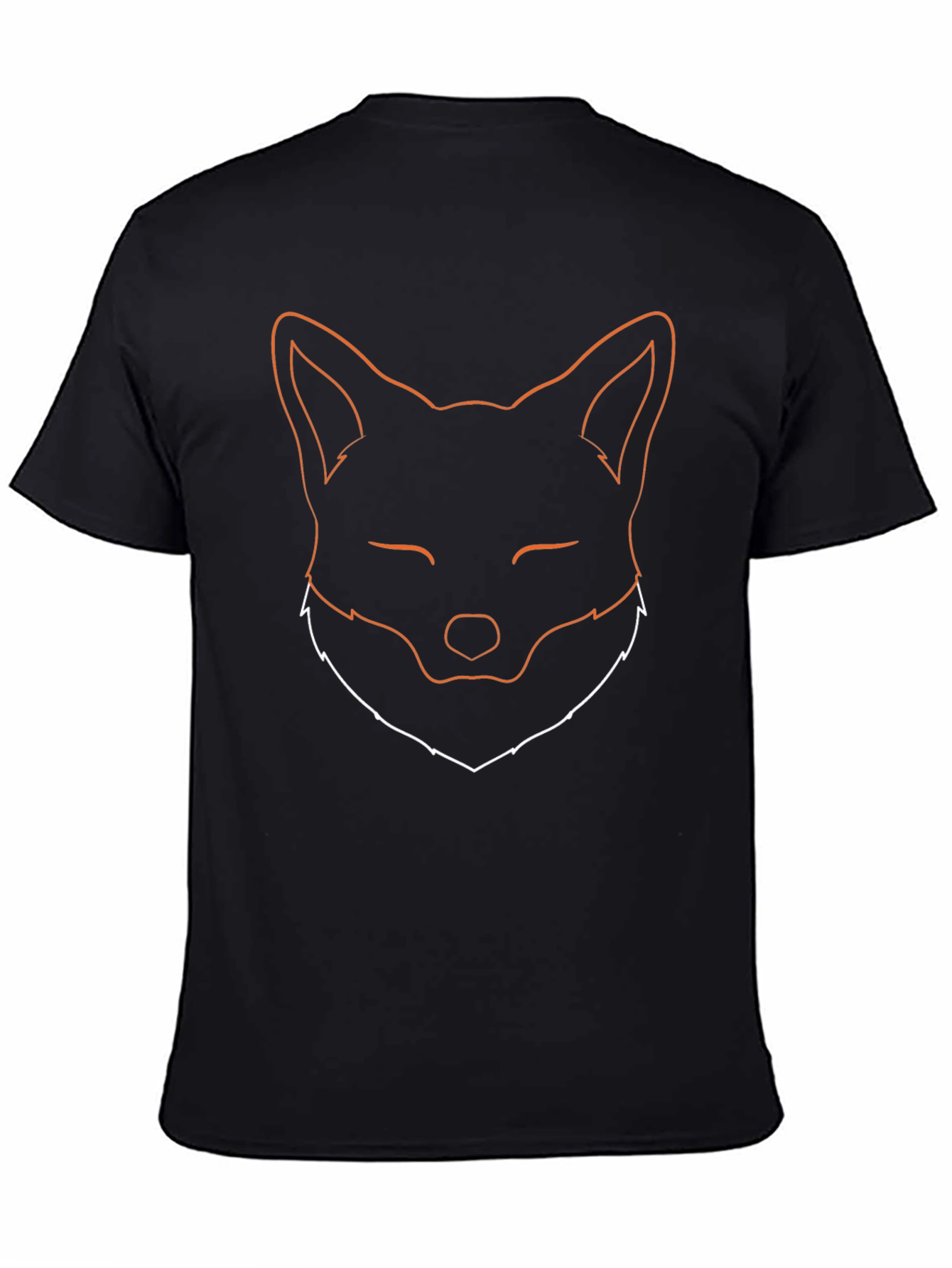 Fox Outline Graphic Tee - Unisex Soft Cotton