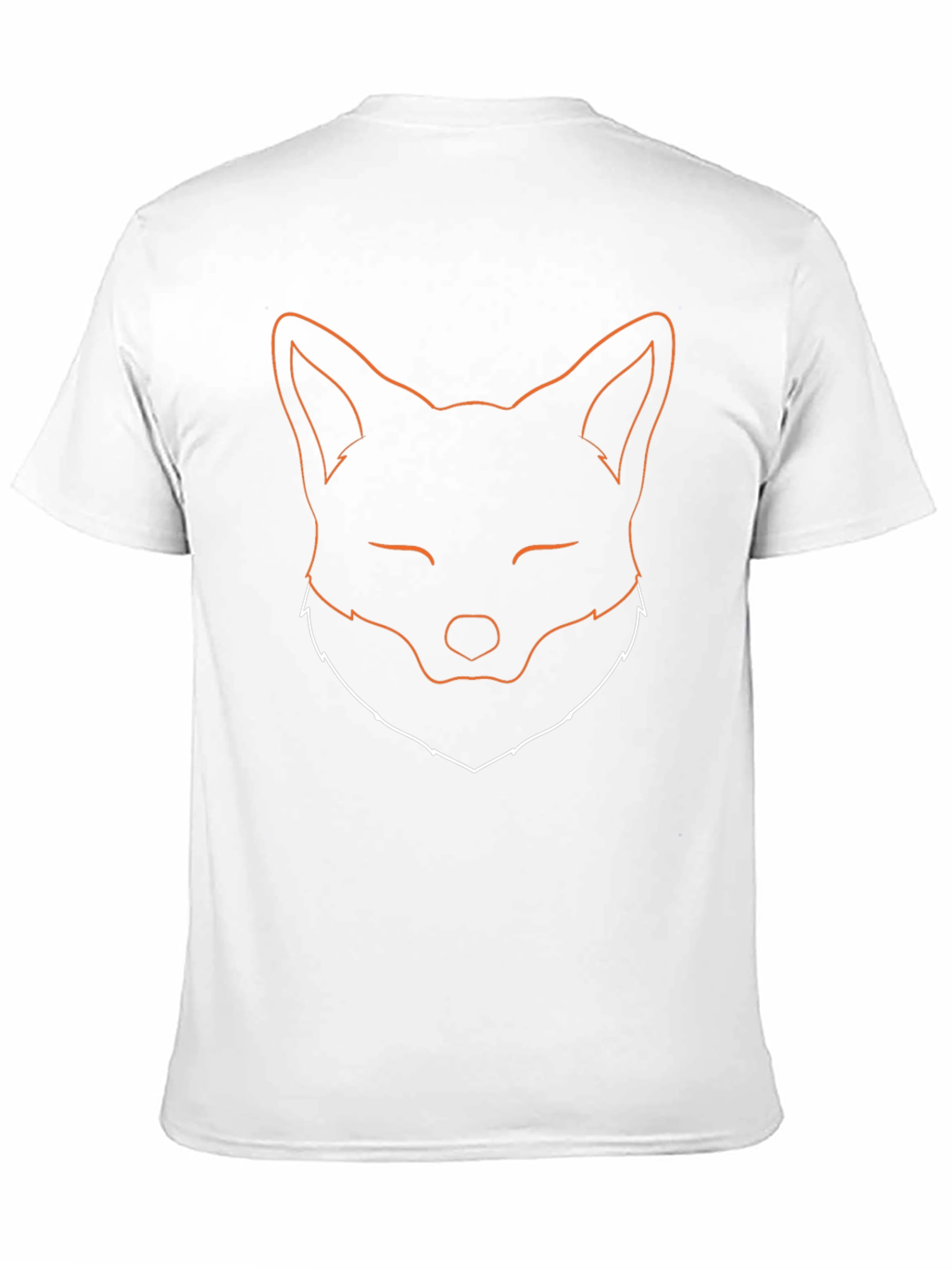 Fox Outline Graphic Tee - Unisex Soft Cotton