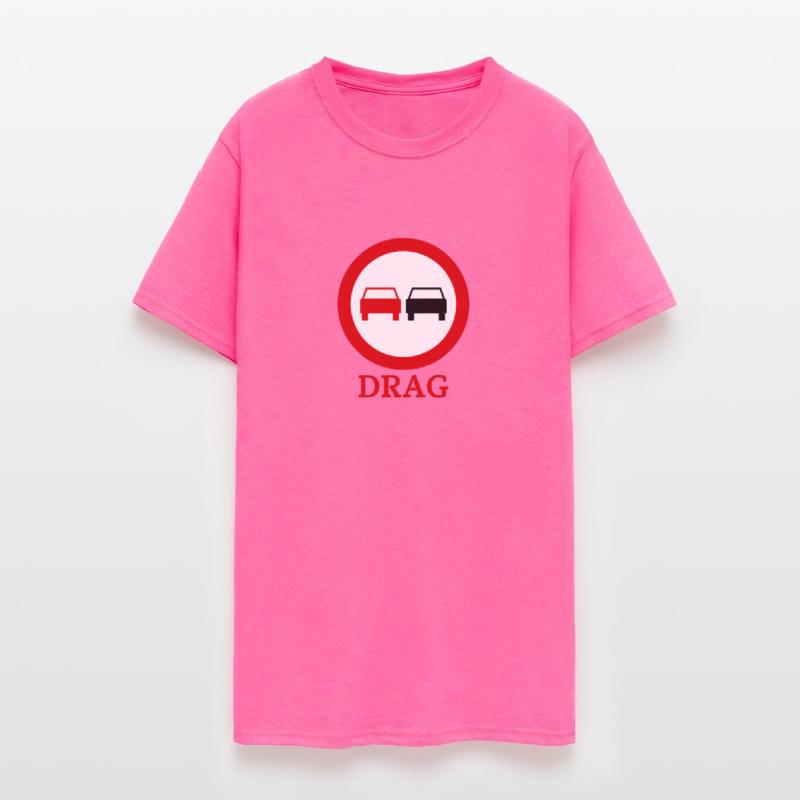 Drag road sign car guy sign