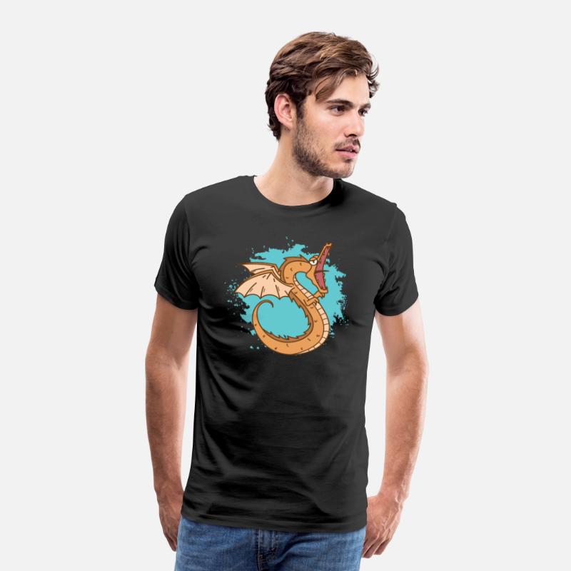 Dragon Snake with open Mouth