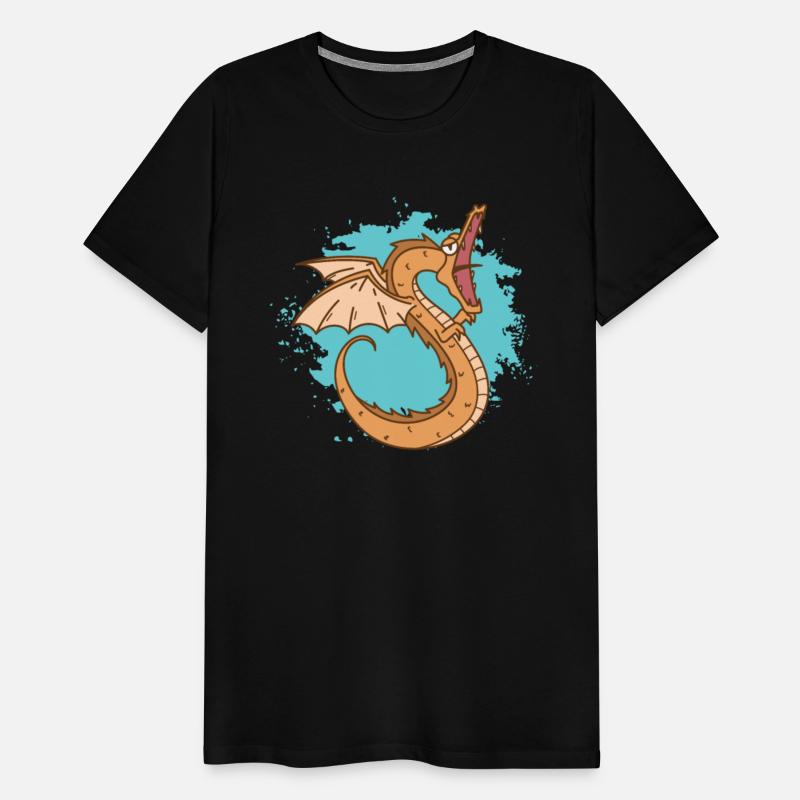 Dragon Snake with open Mouth