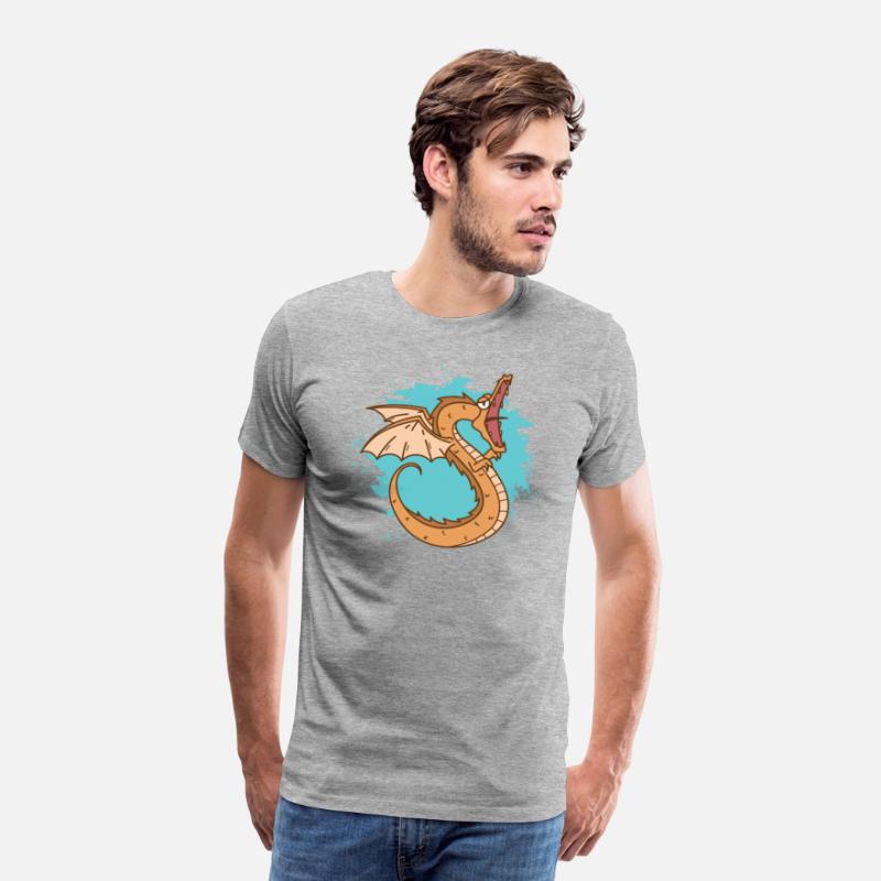 Dragon Snake with open Mouth