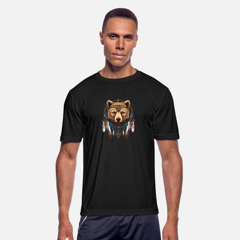 Dreamcatcher Bear Native American Indian Tribal