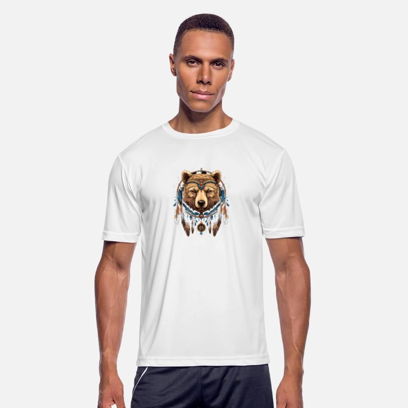 Dreamcatcher Bear Native American Indian Tribal