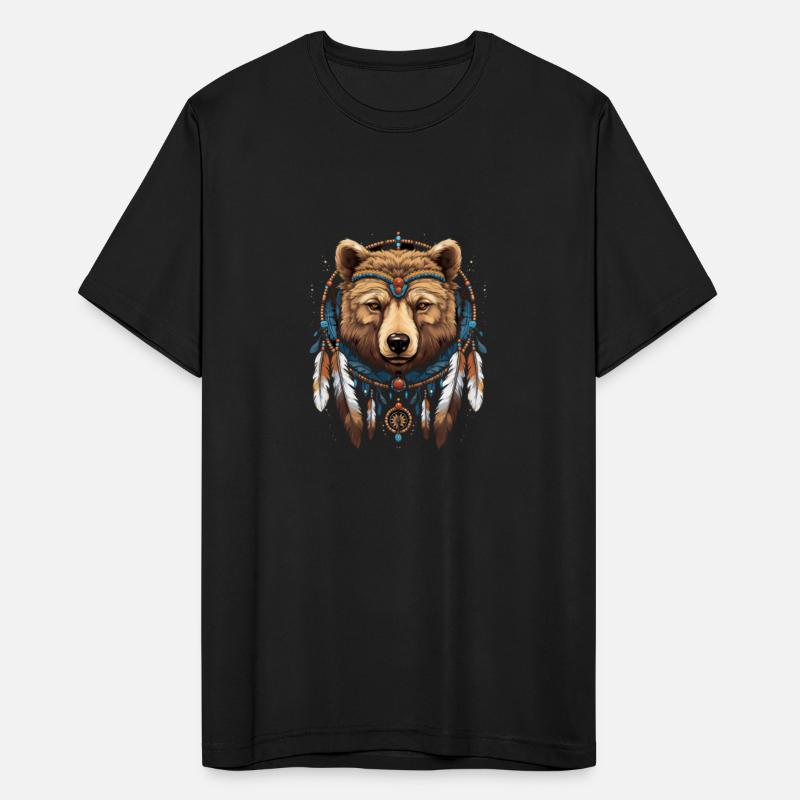 Dreamcatcher Bear Native American Indian Tribal