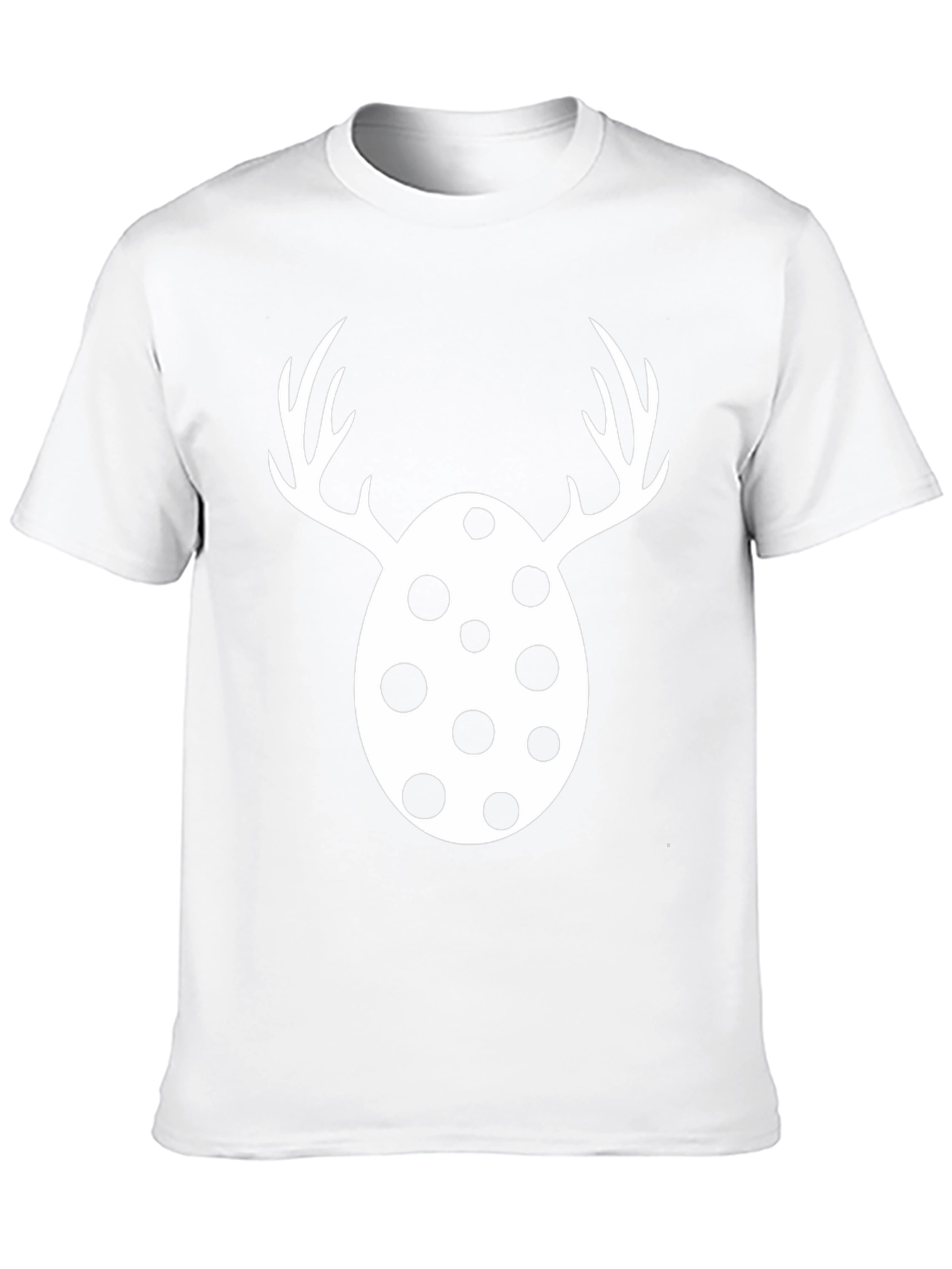Easter Egg Deer Antler T-Shirt Funny Holiday Tee