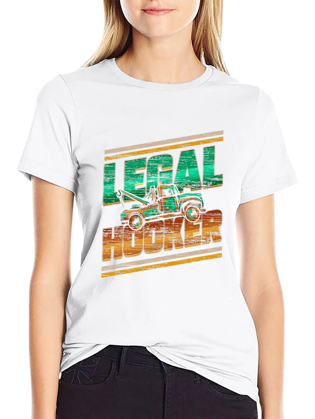 Legal Hooker Tow Truck T-Shirt