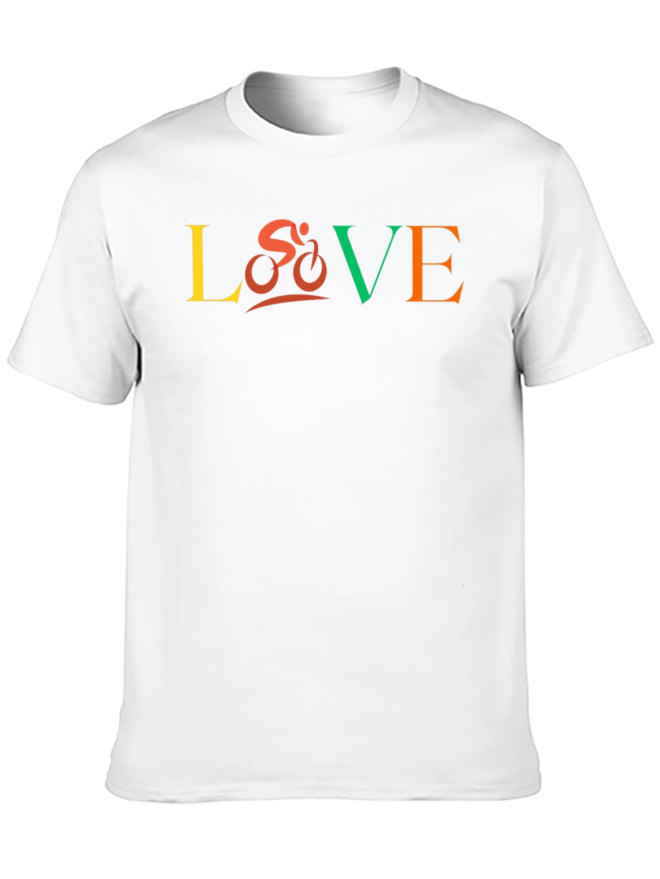 Love Cycling T-Shirt - Sporty Graphic Tee