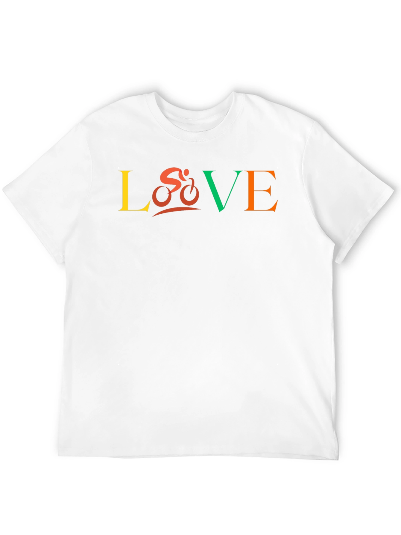Love Cycling T-Shirt - Sporty Graphic Tee