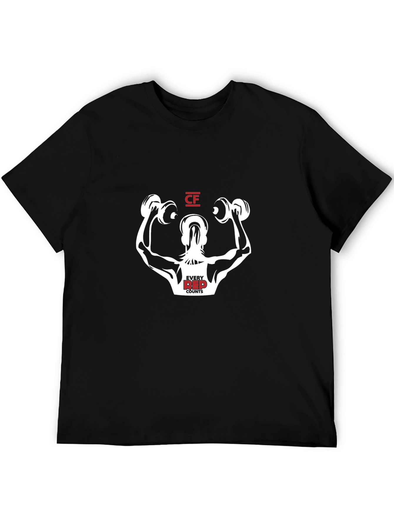 Gym Motivation Tee: Every Rep Counts!