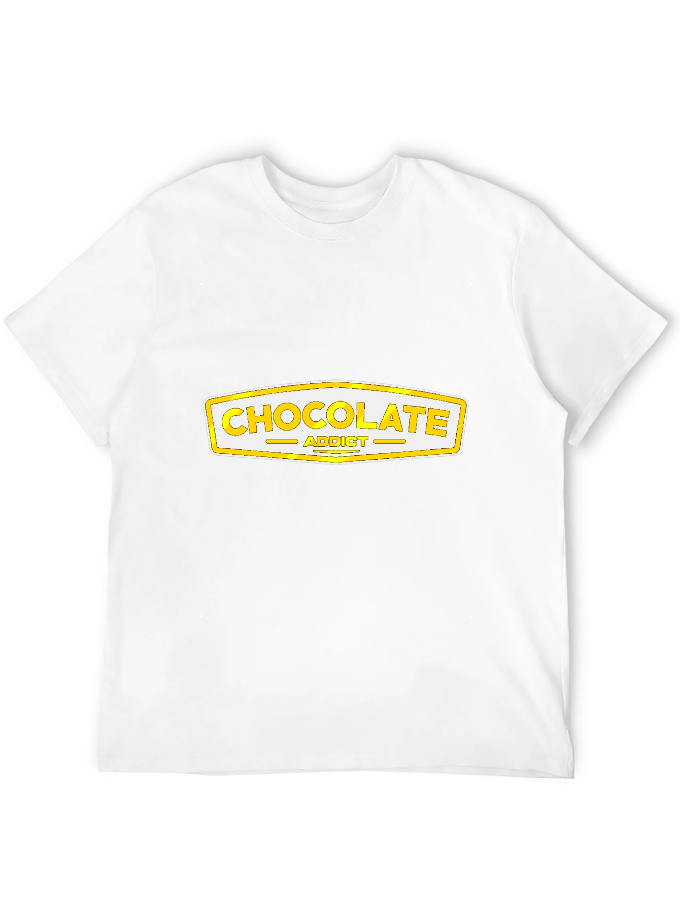 Chocolate Addict Graphic Tee - Novelty T-Shirt