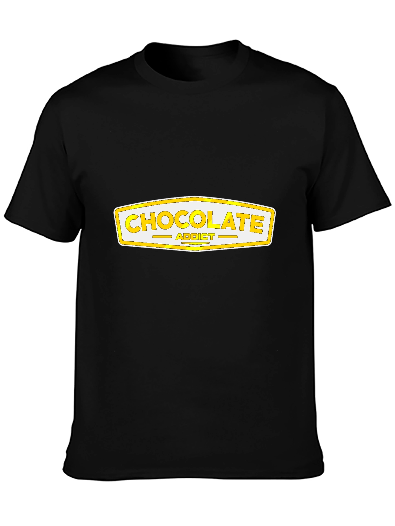 Chocolate Addict Graphic Tee - Novelty T-Shirt