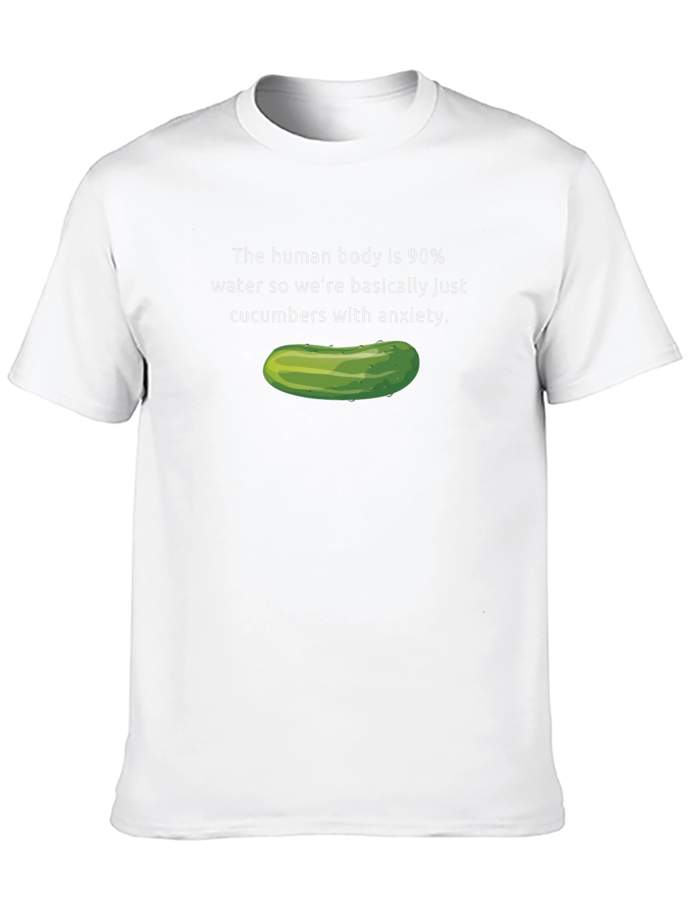 Cucumber Anxiety Graphic T-Shirt
