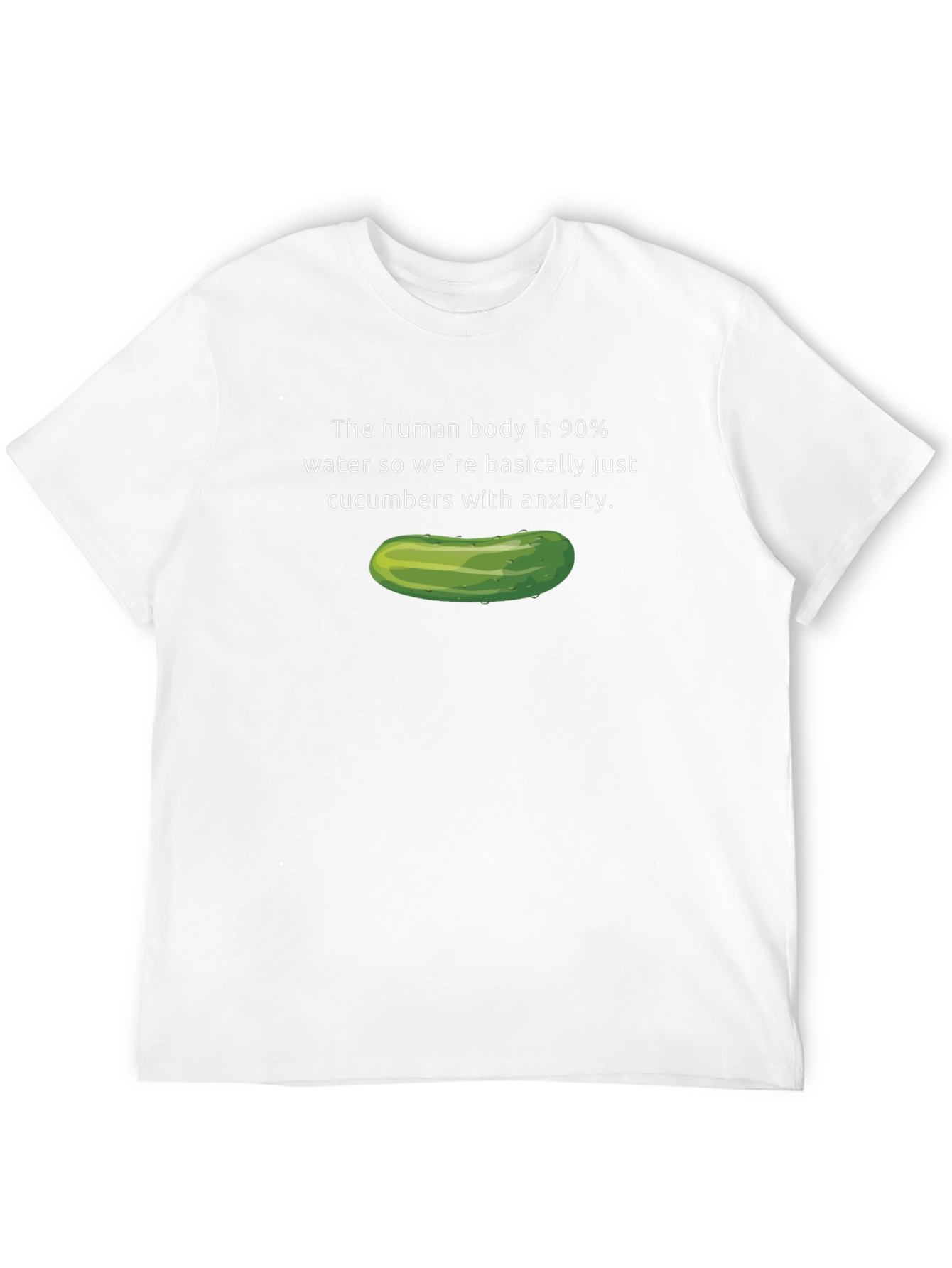 Cucumber Anxiety Graphic T-Shirt