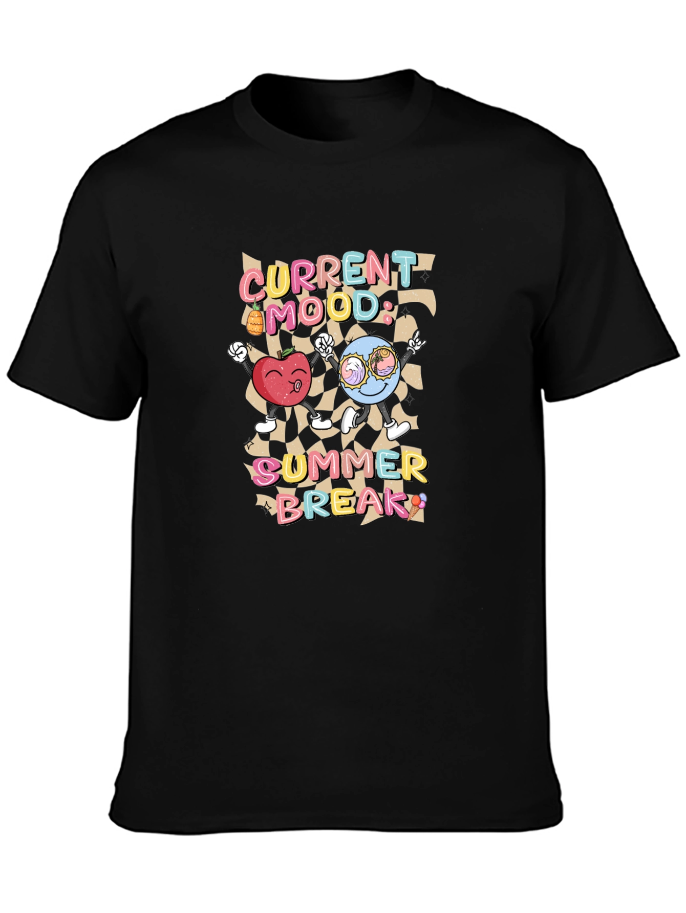 Current Mood Summer Break Graphic Tee