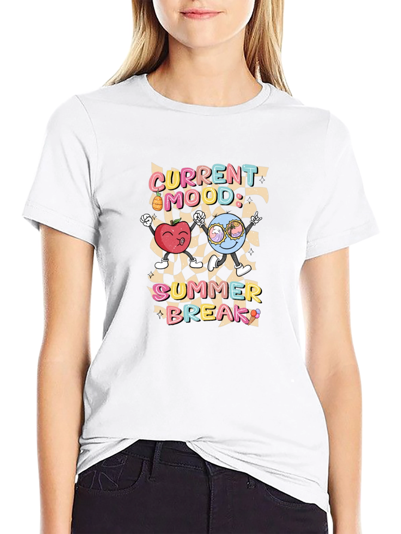 Current Mood Summer Break Graphic Tee