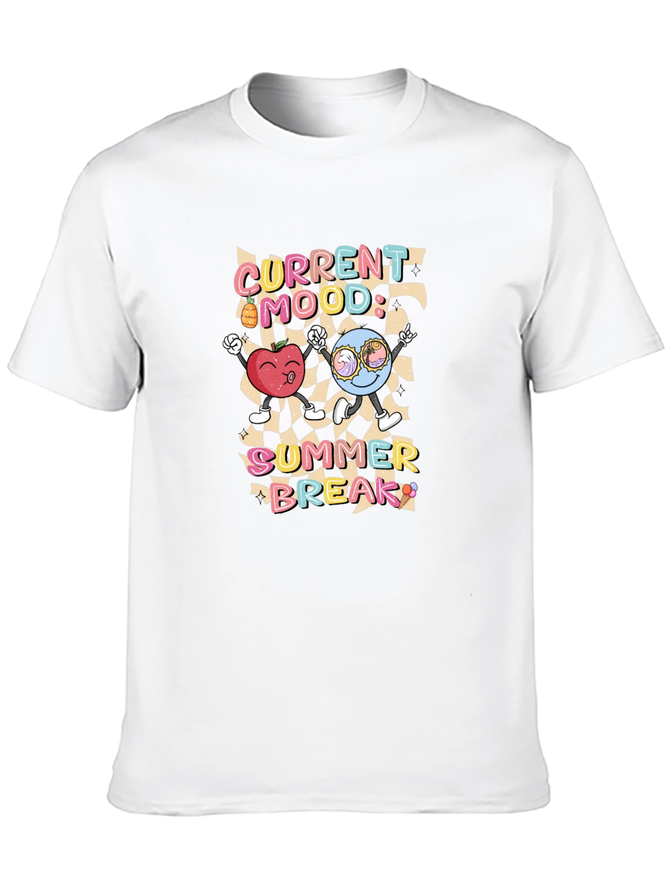 Current Mood Summer Break Graphic Tee