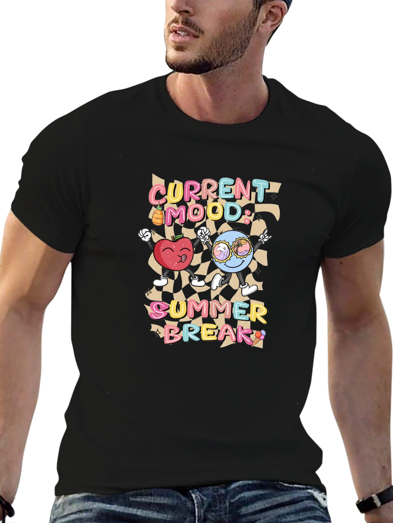 Current Mood Summer Break Graphic Tee