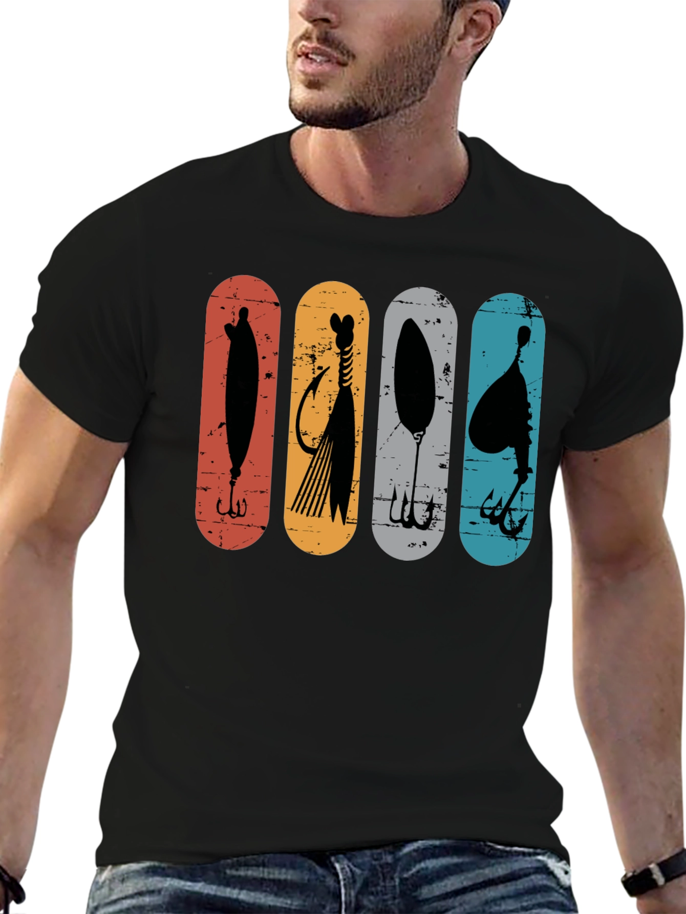 Retro Fishing Lure T-Shirt - Anglers Style