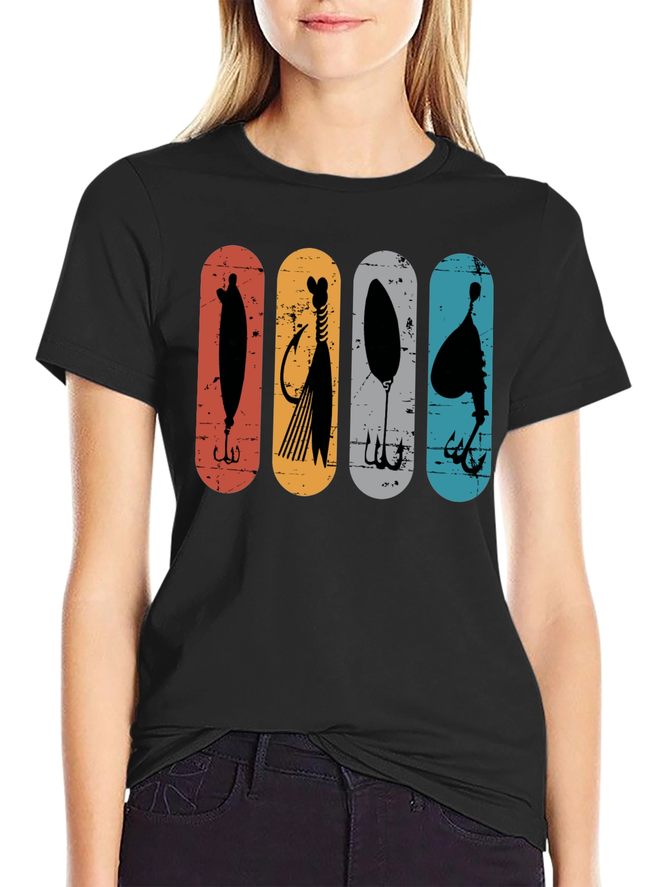 Retro Fishing Lure T-Shirt - Anglers Style