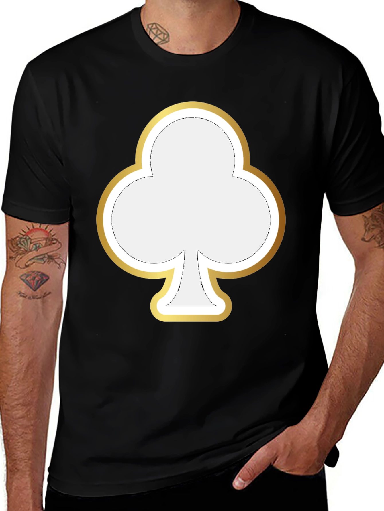 Club Card Graphic T-Shirt