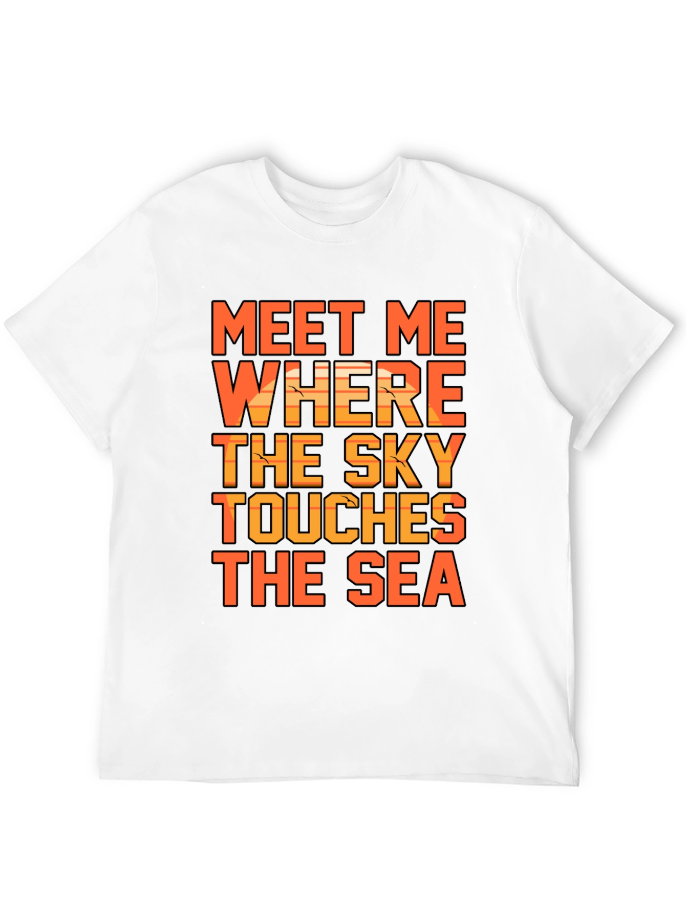 Meet Me Where The Sky Touches The Sea T-Shirt