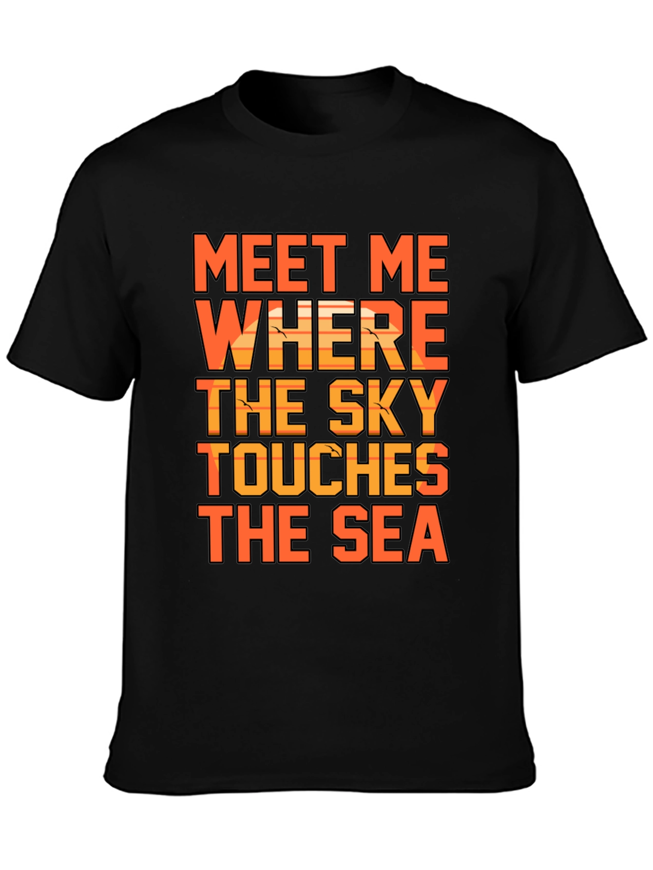 Meet Me Where The Sky Touches The Sea T-Shirt