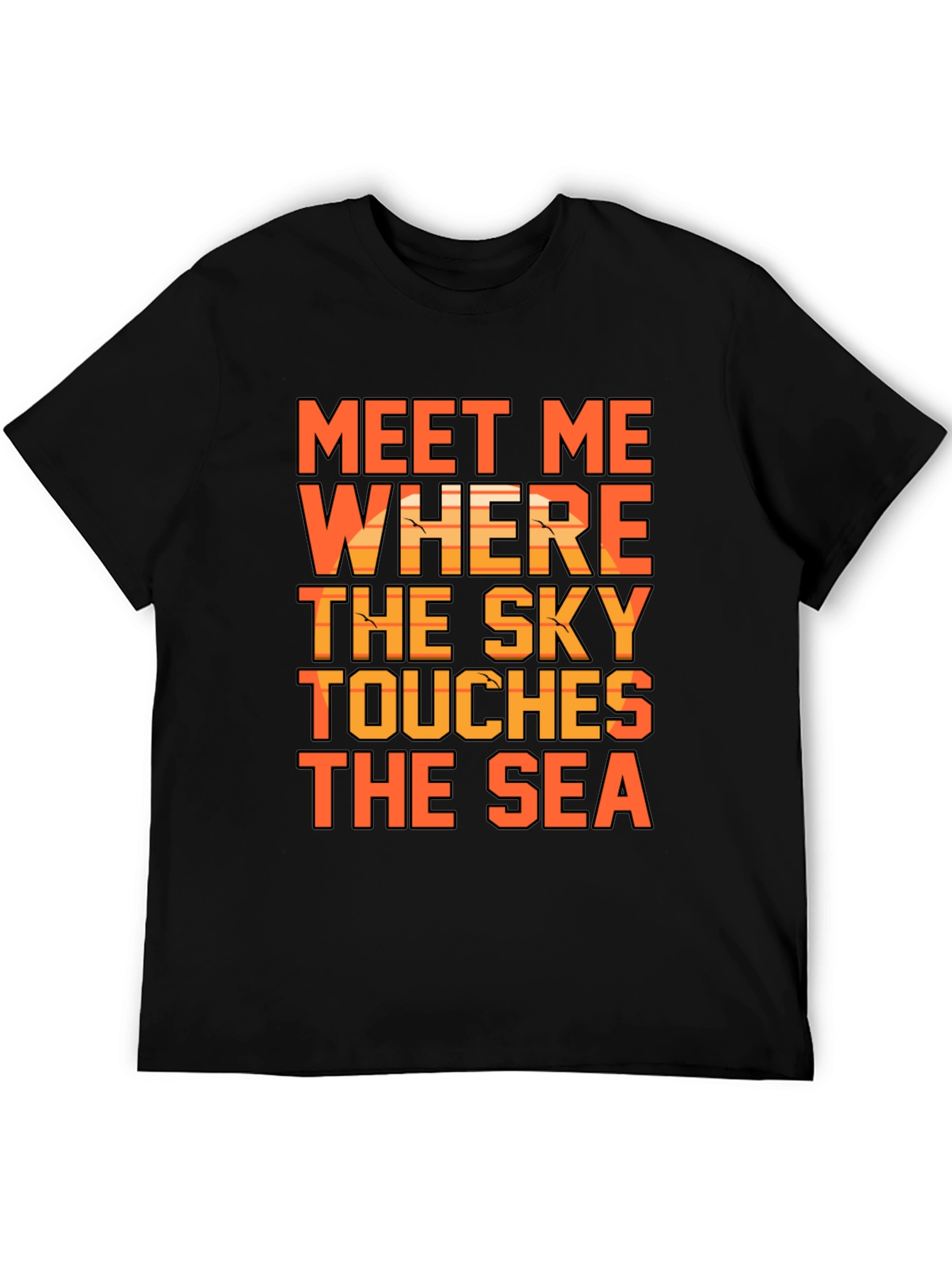 Meet Me Where The Sky Touches The Sea T-Shirt