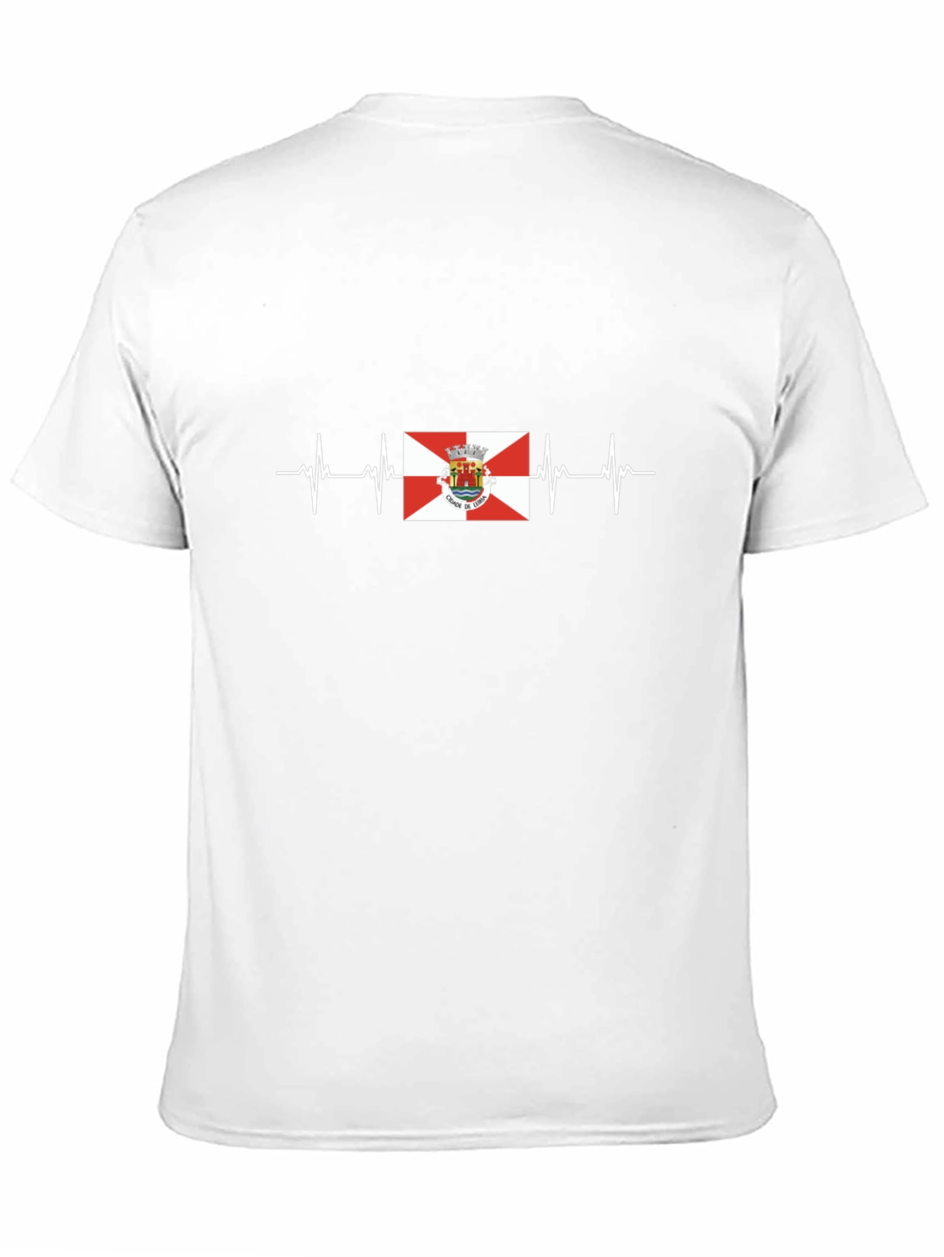 Santa Catarina Brazil Flag Heartbeat T-Shirt