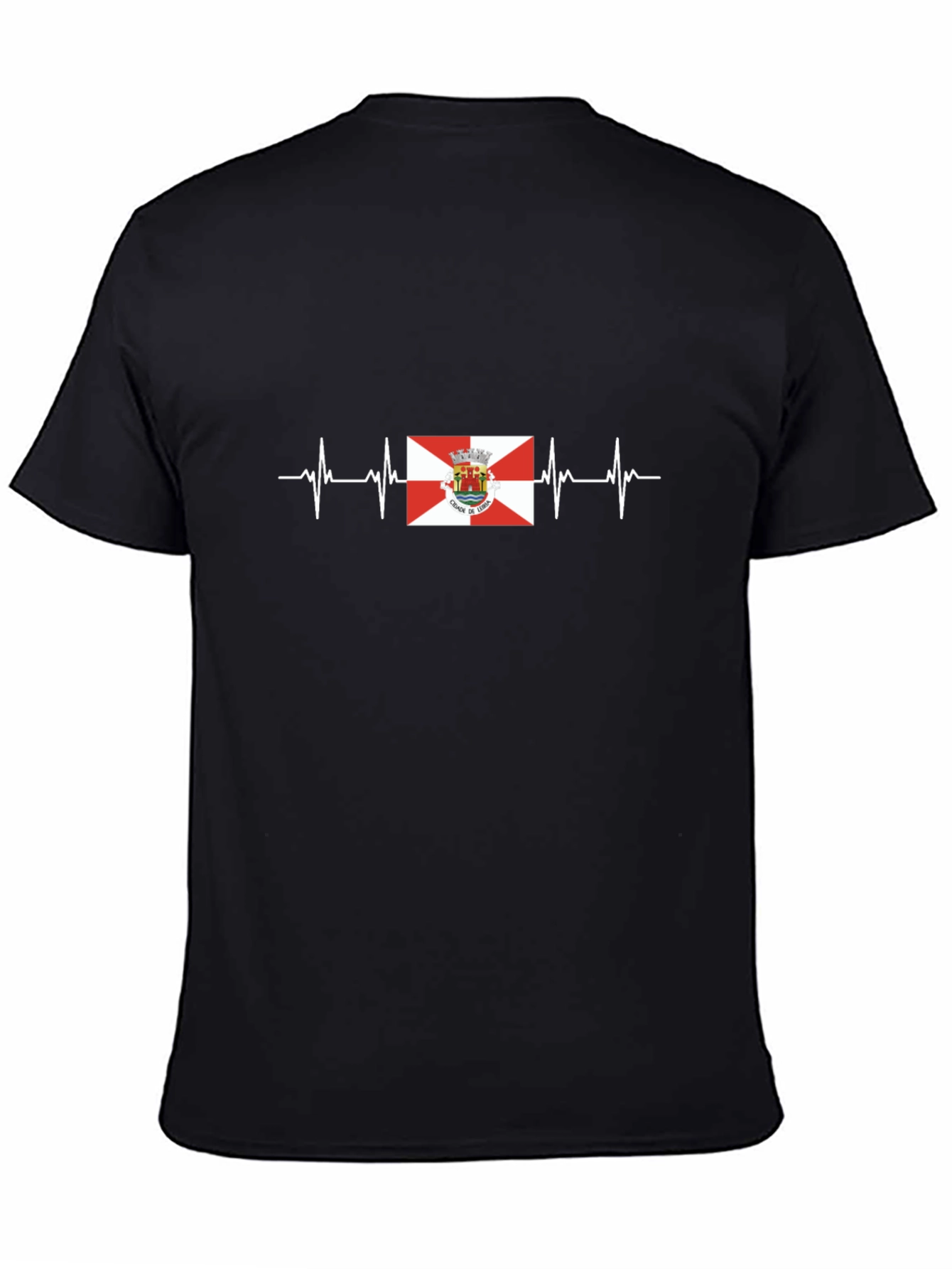 Santa Catarina Brazil Flag Heartbeat T-Shirt