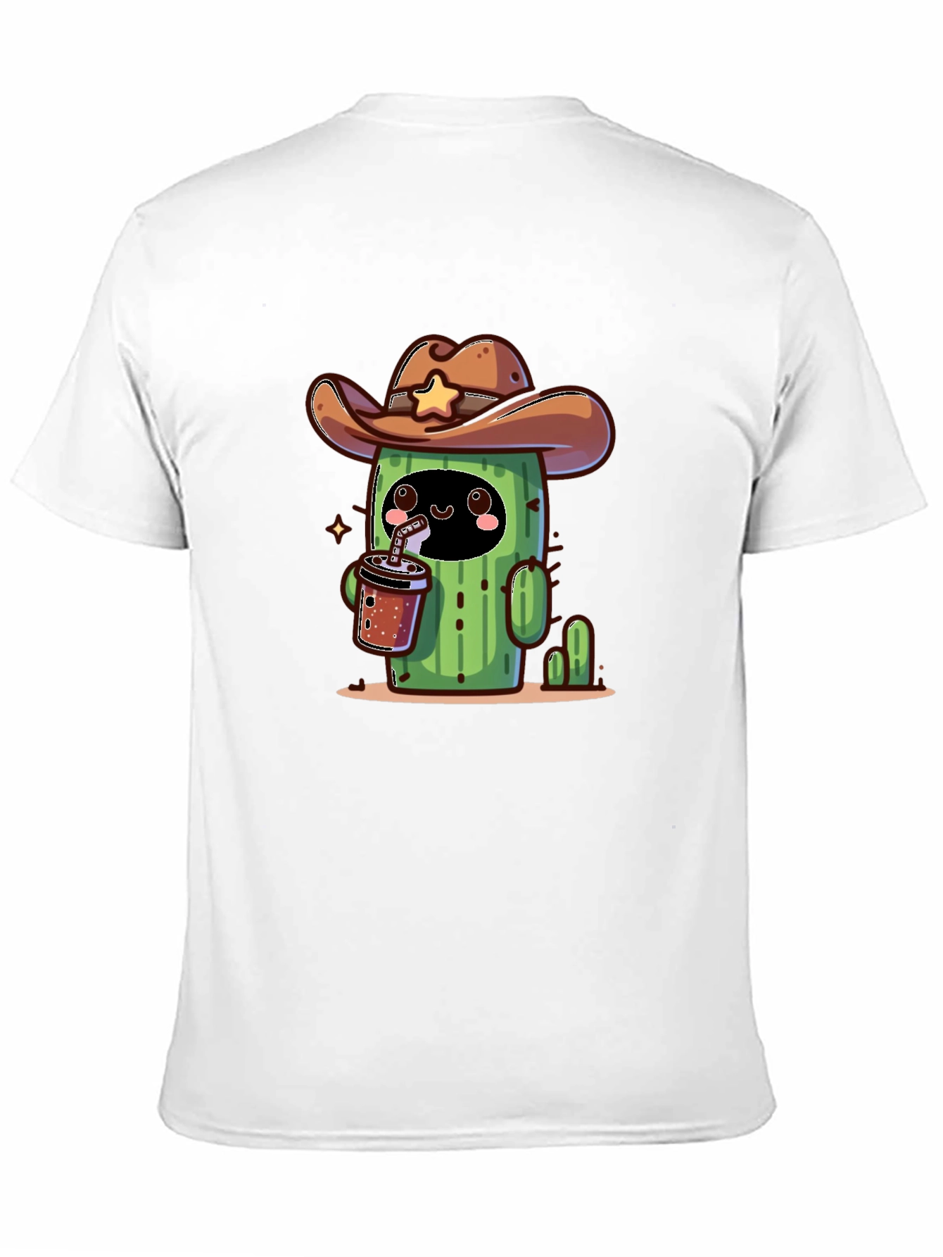 Cowboy Cactus T-Shirt - Cute Graphic Tee