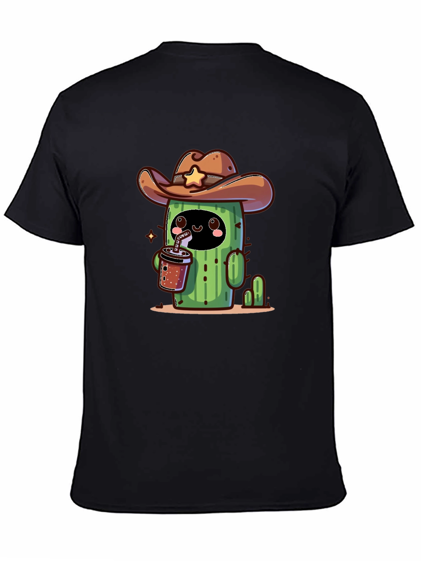 Cowboy Cactus T-Shirt - Cute Graphic Tee