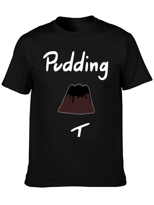 Pudding T-Shirt Funny Dessert Tee