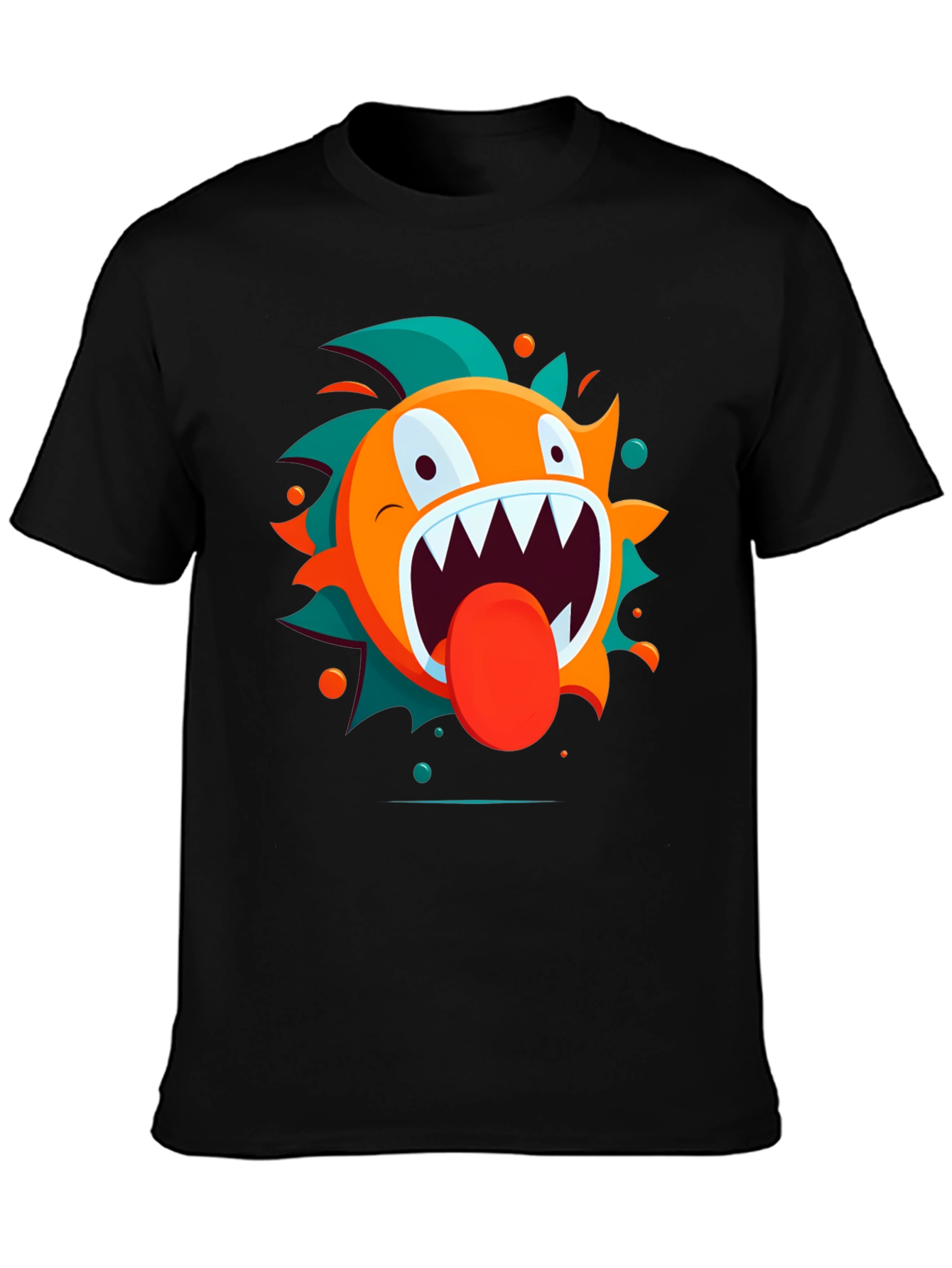 Monster Graphic Print T-Shirt - Funky & Unique!