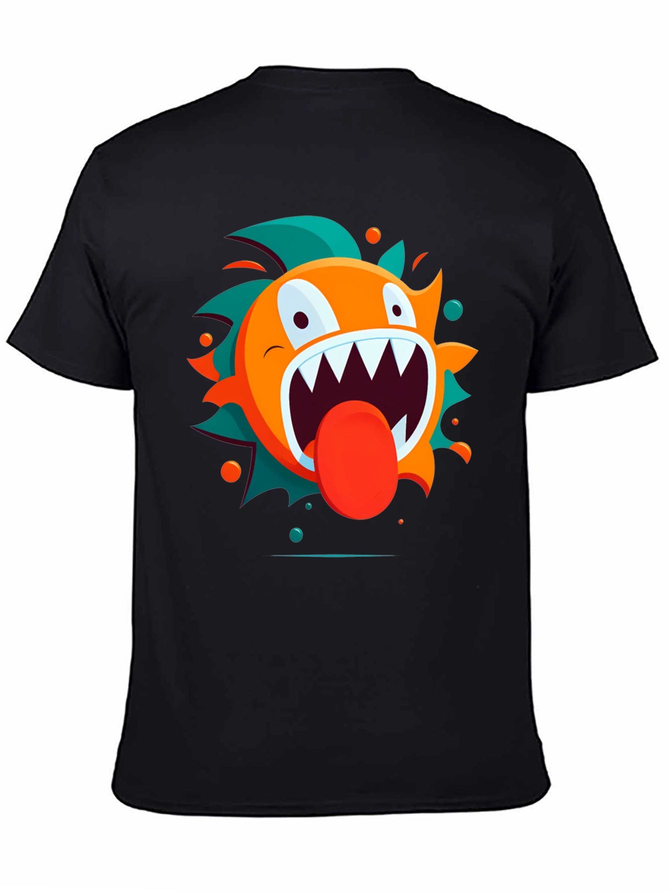Monster Graphic Print T-Shirt - Funky & Unique!