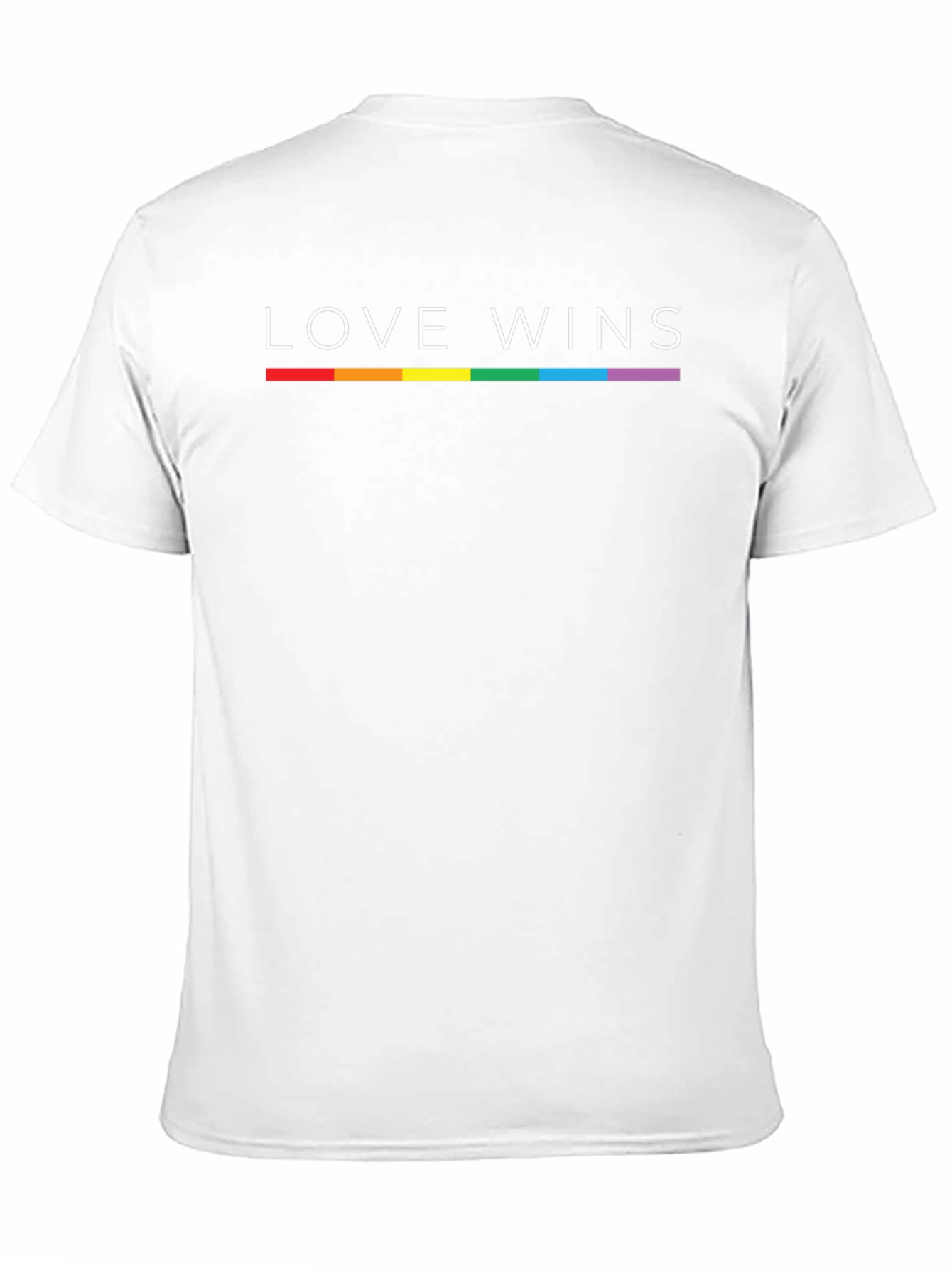 Love Wins Rainbow Pride T-Shirt