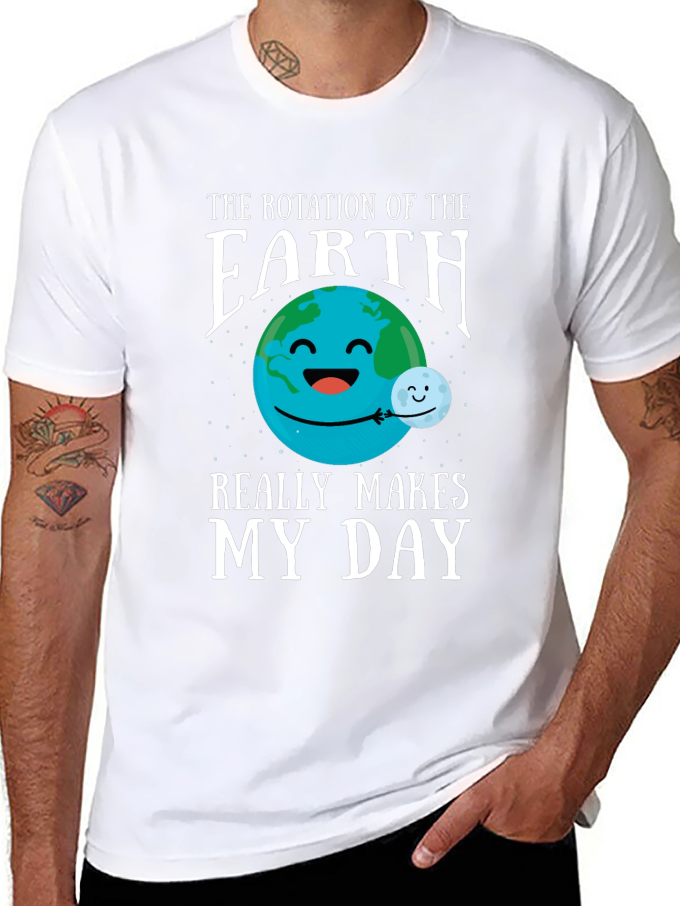 Funny Earth Rotation T-Shirt