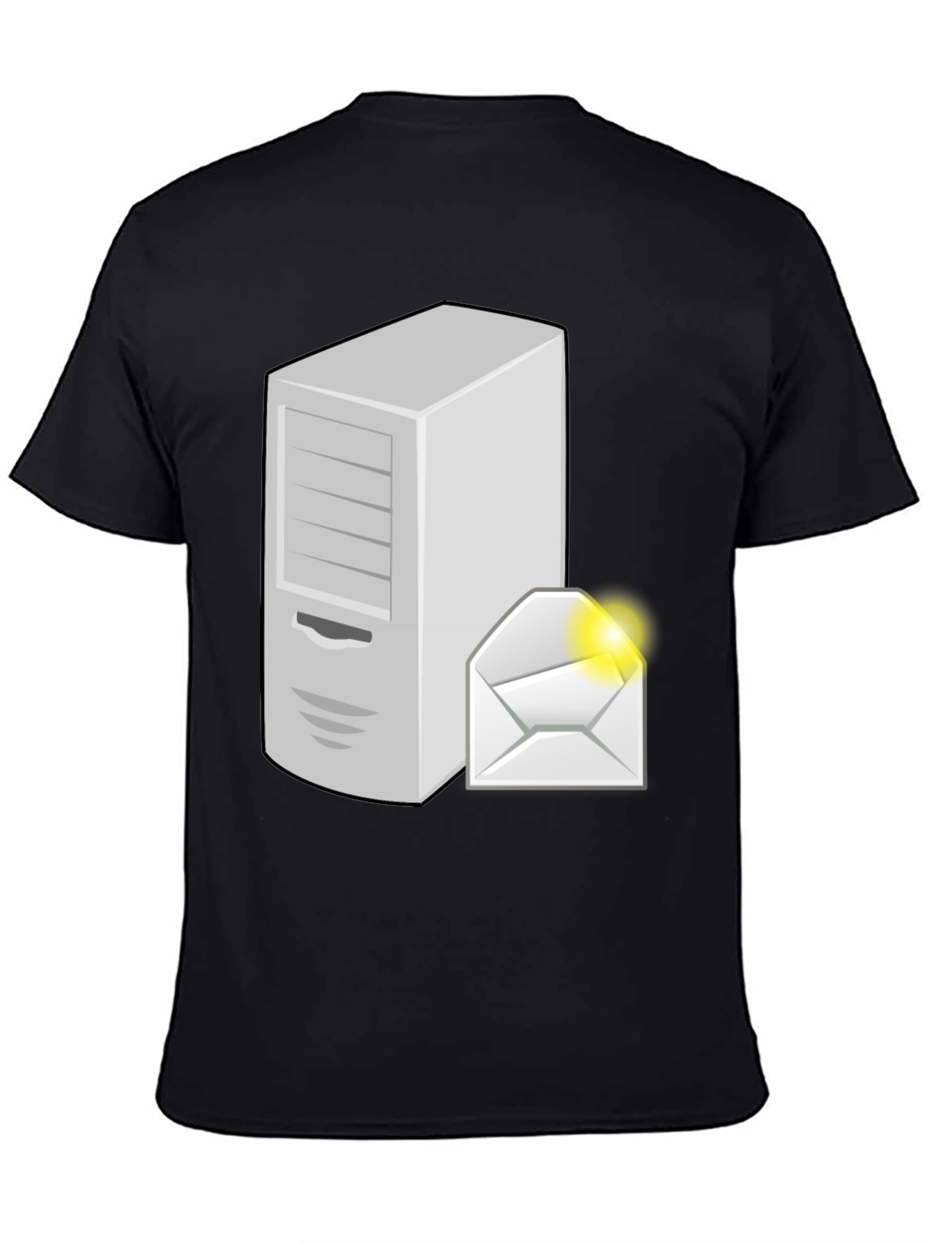 Server & Email Graphic Tee - Geek Chic T-Shirt