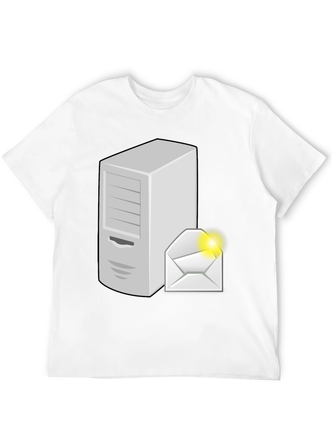 Server & Email Graphic Tee - Geek Chic T-Shirt