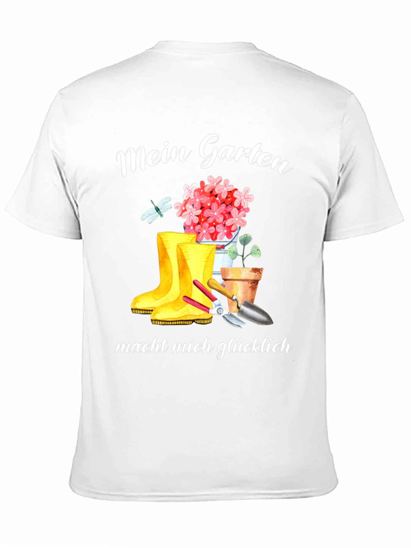 Mein Garten Makes Me Happy T-Shirt
