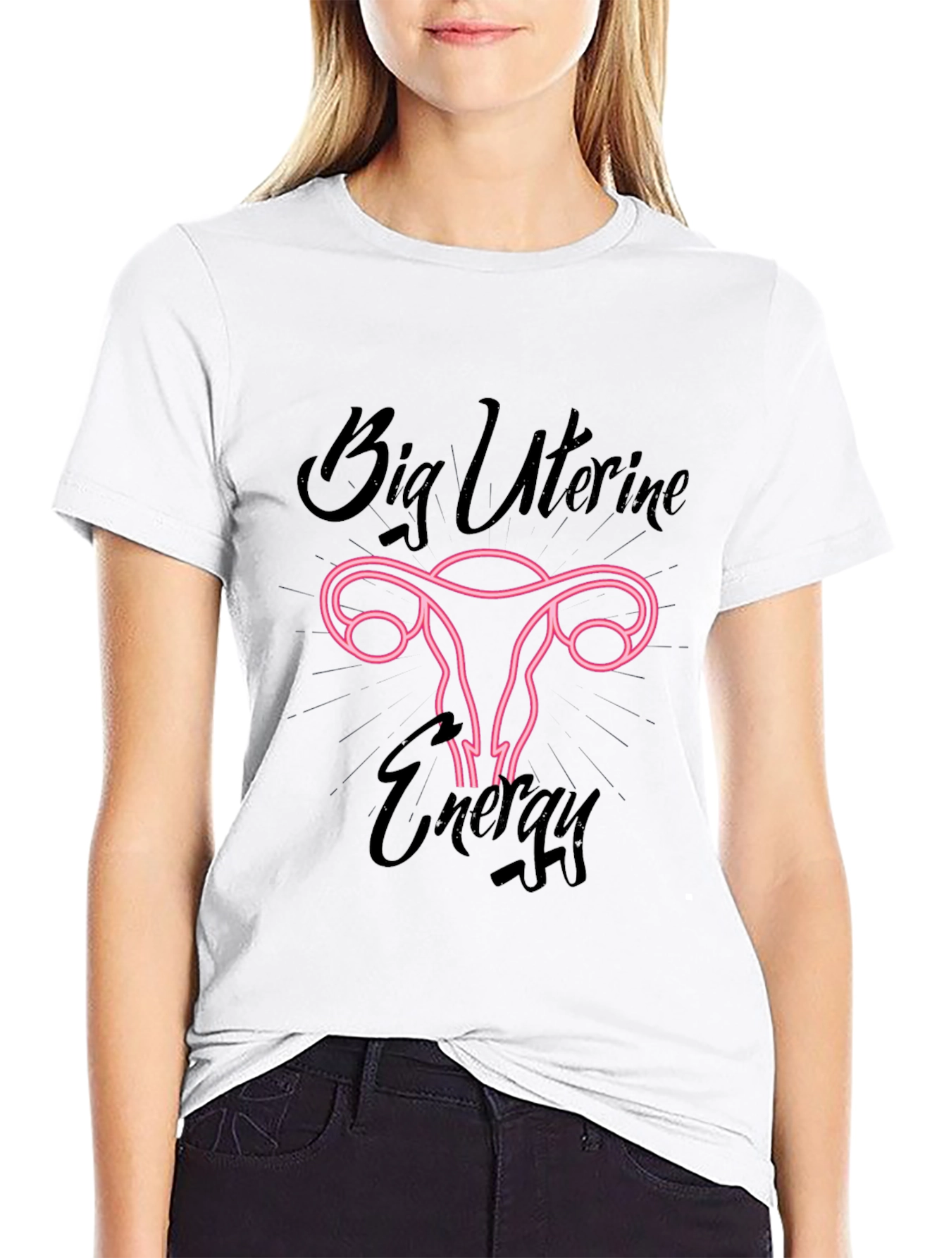 Big Uterine Energy Graphic Tee