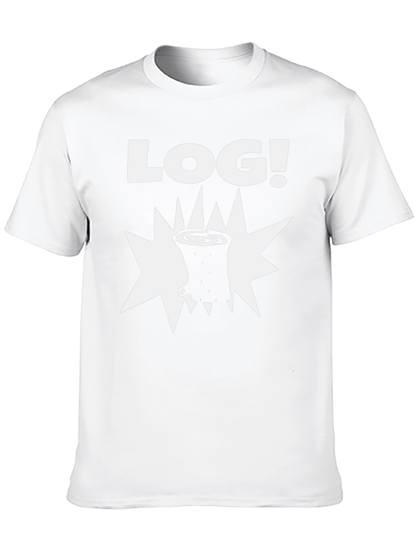 Log T-Shirt - Funny Lumberjack Graphic Tee