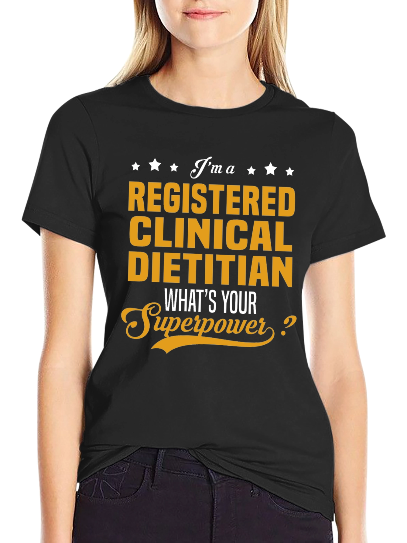 Registered Clinical Dietitian Superpower T-Shirt