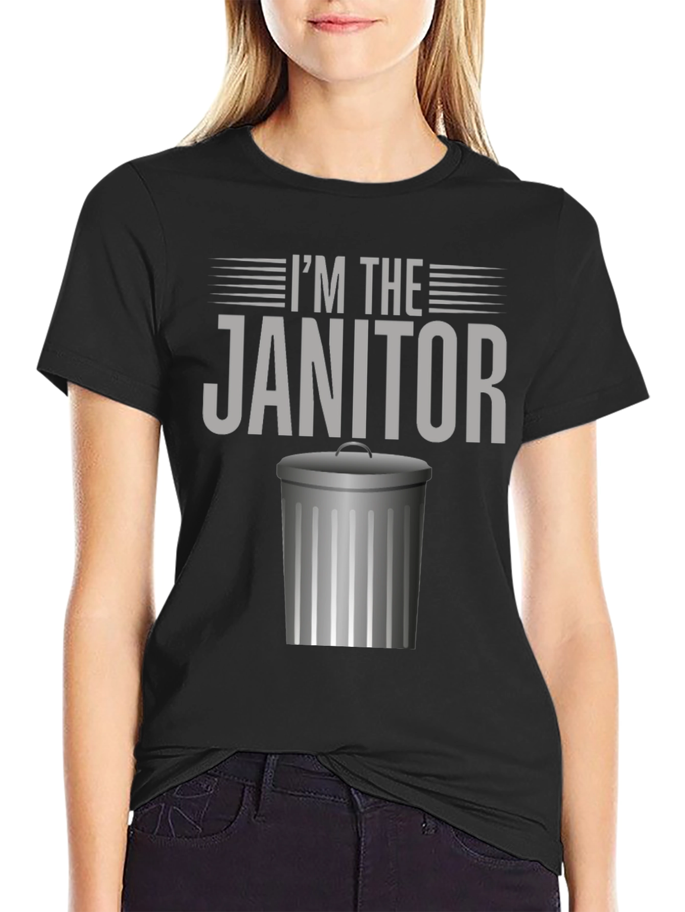 Im The Janitor Funny Graphic T-Shirt